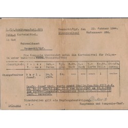 Soldbuch di un Caporale di Fanteria WH , Josef Ehrl