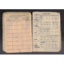 Soldbuch di un soldato tedesco Reparti Nebbiogeni , Hermann Wolf