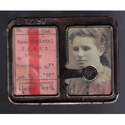 Personalauswais da lavoratore Ditta Schichau A.G. Christe trott