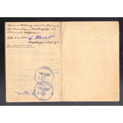 Verwendunsbuch di una Infermiera Volontaria DRK