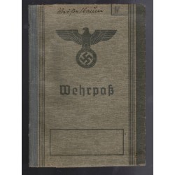 WH Wehrpass Gefreiter Kurt Weisselbaum. In excellent conditions