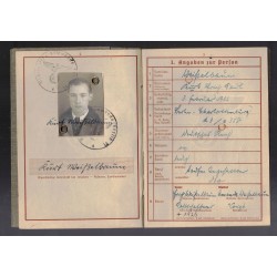 WH Wehrpass Gefreiter Kurt Weisselbaum. In excellent conditions