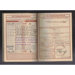 WH Wehrpass Gefreiter Kurt Weisselbaum. In excellent conditions