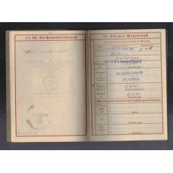 WH Wehrpass Gefreiter Kurt Weisselbaum