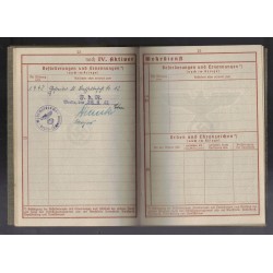 WH Wehrpass Gefreiter Kurt Weisselbaum