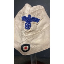 Original Kriegsmarine summer sailor cap .