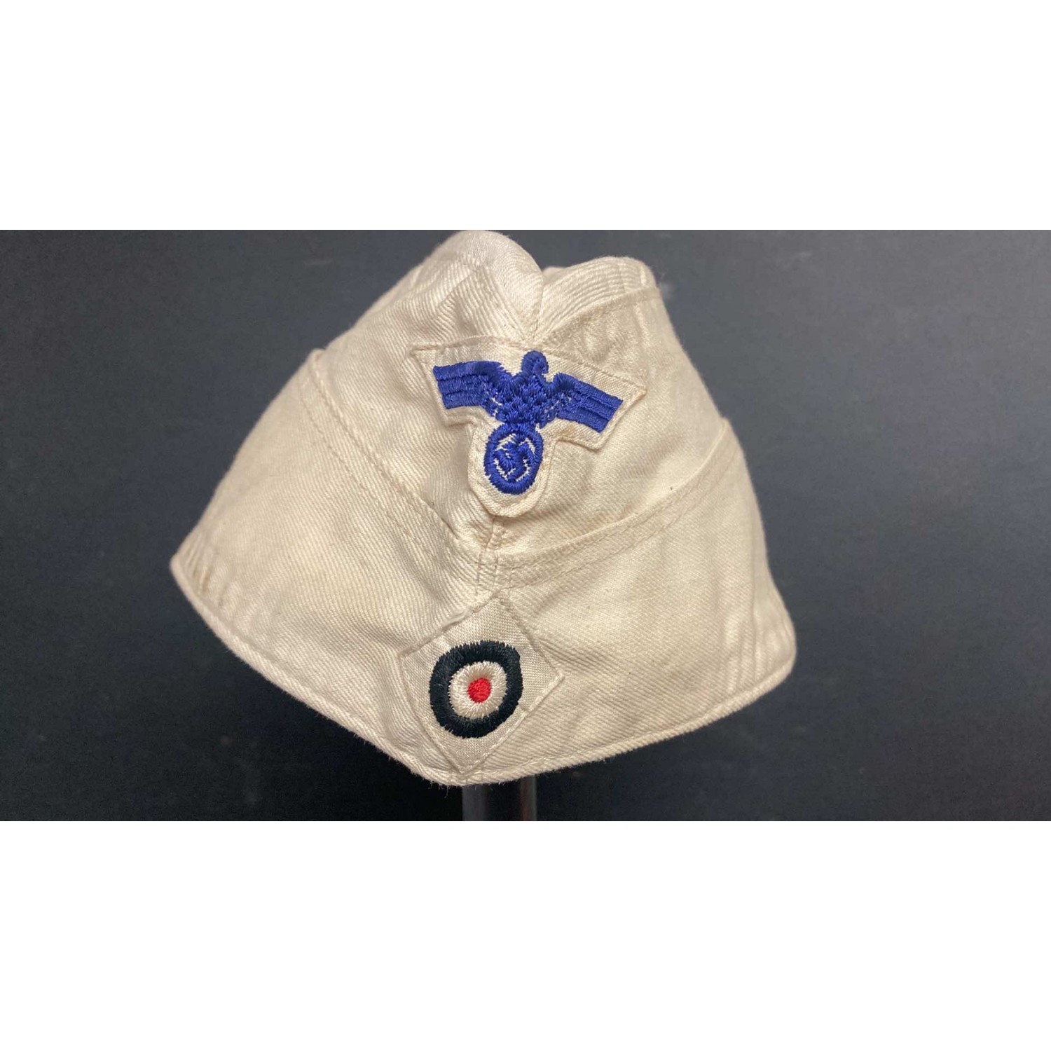 Original Kriegsmarine summer sailor cap .