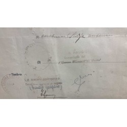 Giuramento originale nella Repubblica Sociale Italiana Guardia Nazionale Repubblicana