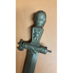 Bellissimo tagliacarte fascista  in bronzo anni 20