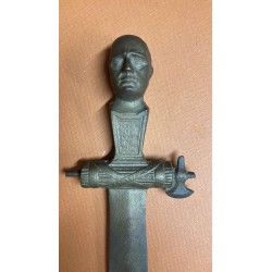Bellissimo tagliacarte fascista  in bronzo anni 20