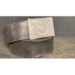 Fibbia in alluminio Waffen SS