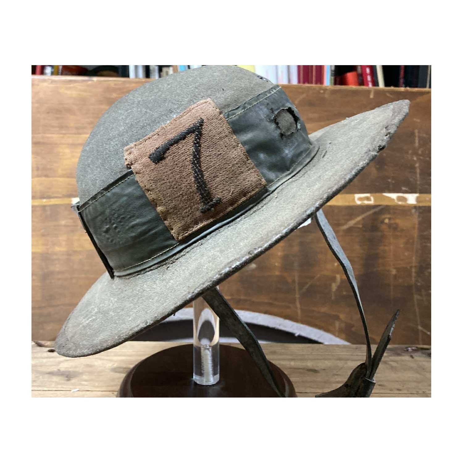 Cappello da Bersagliere 1a guerra mondiale modello interamente in feltro