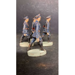 Elastolin marching SS Allgemeine soldiers