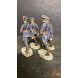 Elastolin marching SS Allgemeine soldiers