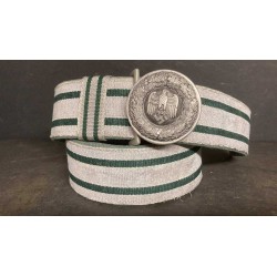 Belt and buckle model for large uniform German army Third Reich