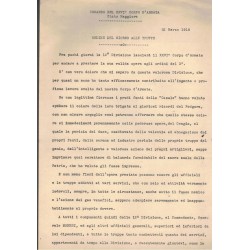 Documento Ordine del Giorno XXVI° Corpo d Armata Stato Maggiore 23 Marzo 1918