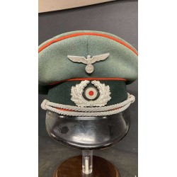 Schirmutze Artillery Officer German Army World War II