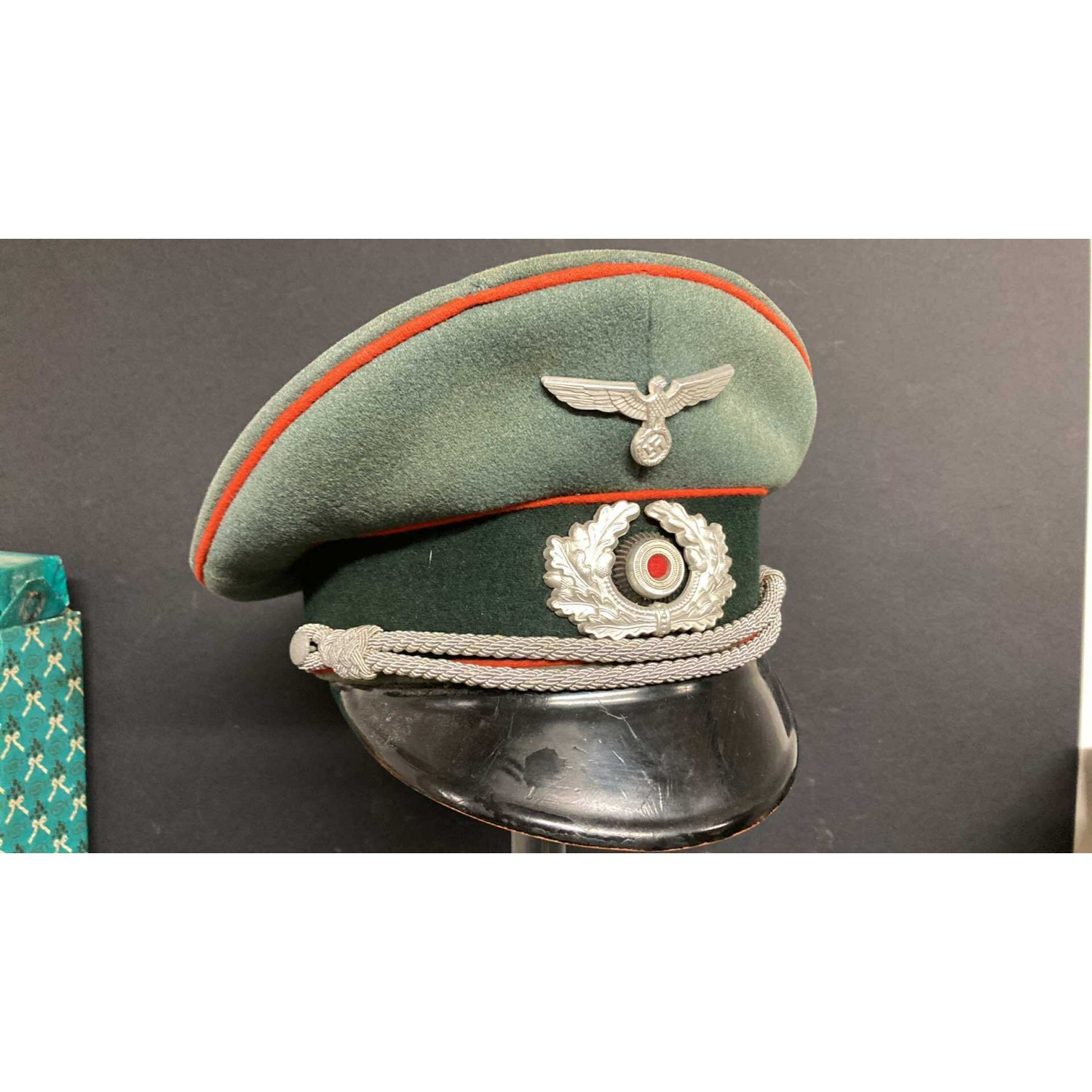 Schirmutze Artillery Officer German Army World War II