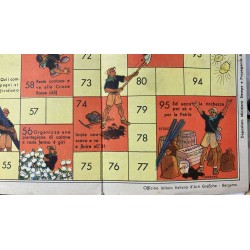 Gioco dell Oca Alla Conquista Economica  dell Impero LIEBIG S.A.