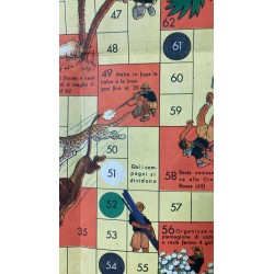 Gioco dell Oca Alla Conquista Economica  dell Impero LIEBIG S.A.