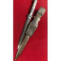 Wunderschönes K98-Gewehrbajonett mit der Markierung FNJ (Alexander Coppel GmbH, 1941/44