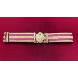 Cinturone in broccato da funzionario di Pubblica Sicurezza , polizia