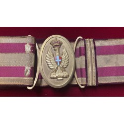 Cinturone in broccato da funzionario di Pubblica Sicurezza , polizia