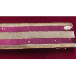 Cinturone in broccato da funzionario di Pubblica Sicurezza , polizia