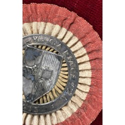 Rare badge of the Piacenza Volunteer Cyclists Drivers, 1915