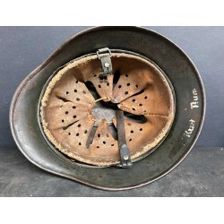 Stunning German Army helmet, WH, model 40 camouflage