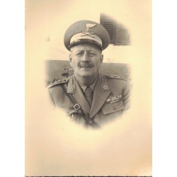 Lieutenant Colonel of Artillery during the RSI, portrait photo