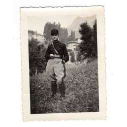 Soldier of the Opera Nazionale Balilla, Varese, posed photo
