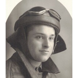 Foto ritratto di un Carrista italiano , spedita dalla Russia nel 1942