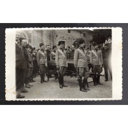 Photo of a funeral with MVSN soldiers 1933
