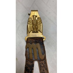 Leather attachments for M37 eagle head dagger