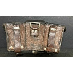 Portacaricatori in cuoio per fucile Mauser K98