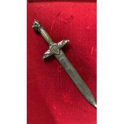 Extremely rare dagger for a soldier of the Roman Legion of War Disabled and Invalids, in the "bronzed" and numbered version