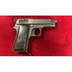 Beretta M35 pistol in 7.65 Browning Mod.35/1945, is the so-called "war finish" version
