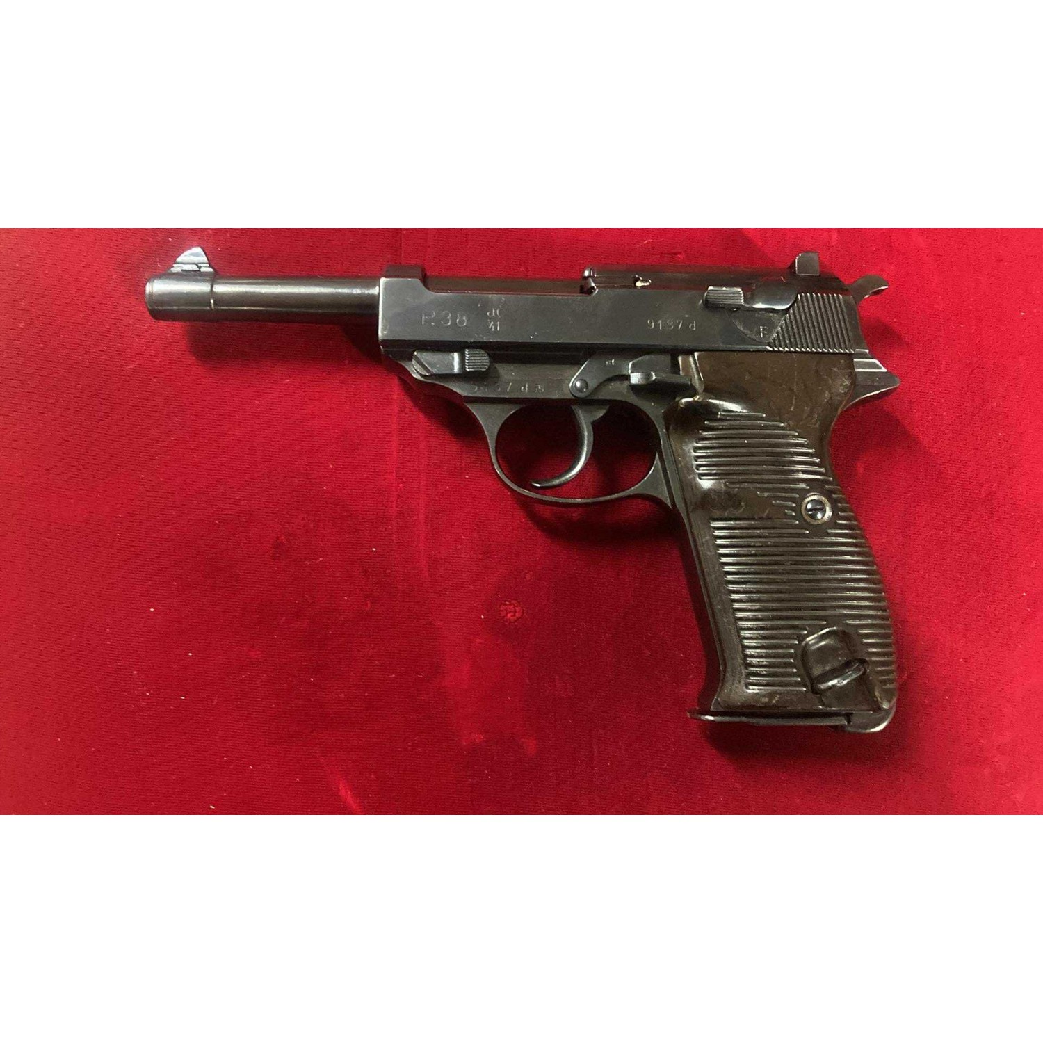 Pistola semiauto Walther P38 cal 7.65 para marcata ac41