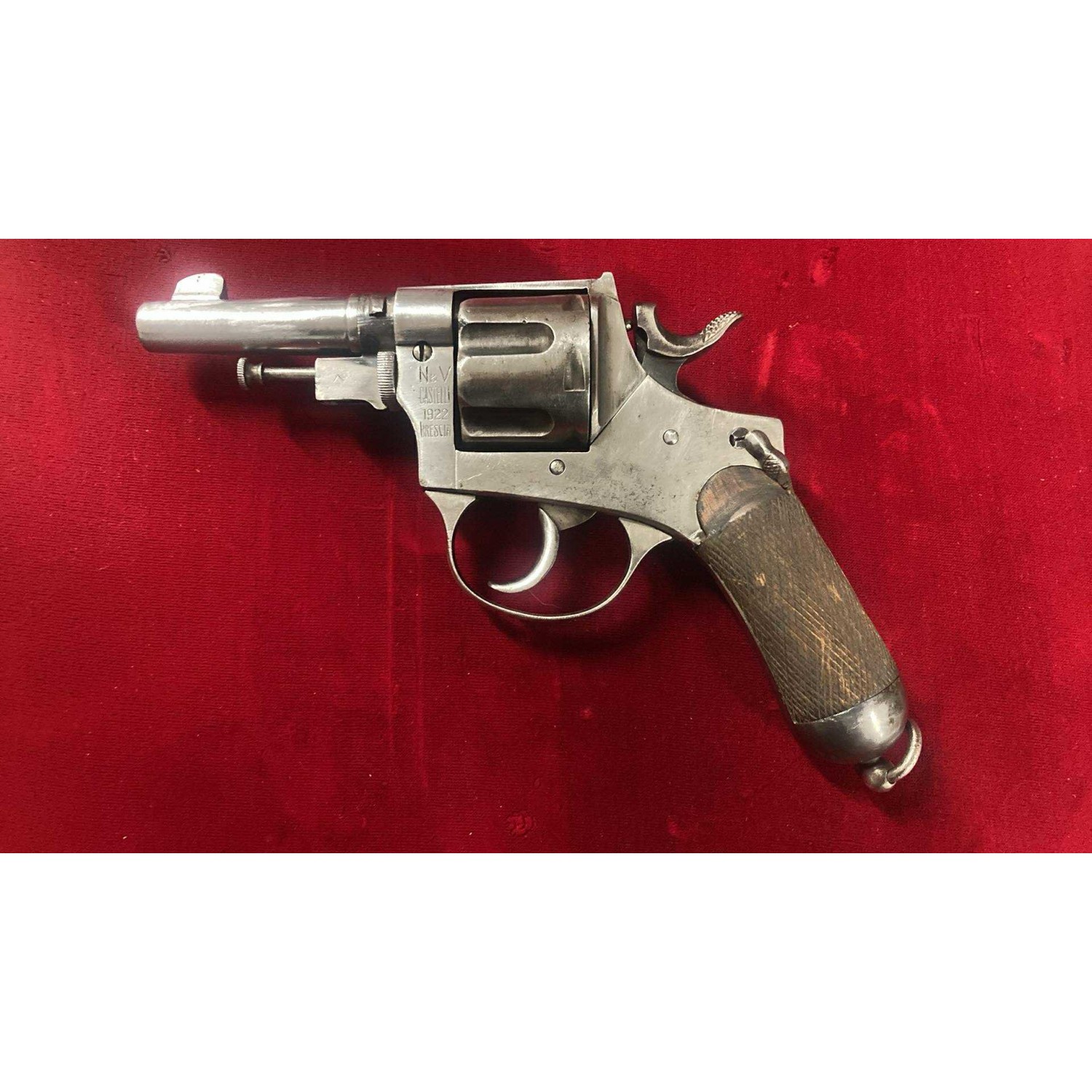 Revolver Bodeo Castelli 1889/1922 in cal. 10.40 mm per Regia Guardia di Finanza