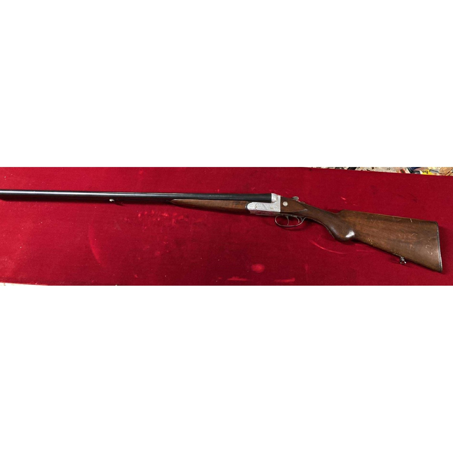 Beautiful Franchi ALCIONE side-by-side shotgun, produced in 1952