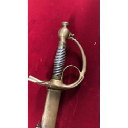 Bellissima spada detta Albertina M1833 con motti sulla lama Viva il Re Viva L Italia