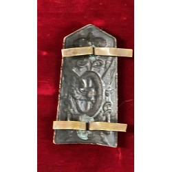 Pentagonal frieze  for Adrian helmet 1920s Railway Engineers