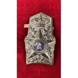 Adrian helmet front badge  from the 1920s.  SUSSISTENZA