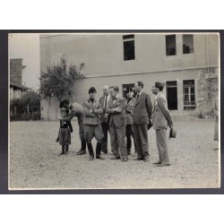 Big photo of a fascist leaders 1930