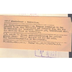 Agency photo of German troops on the southern Italian front