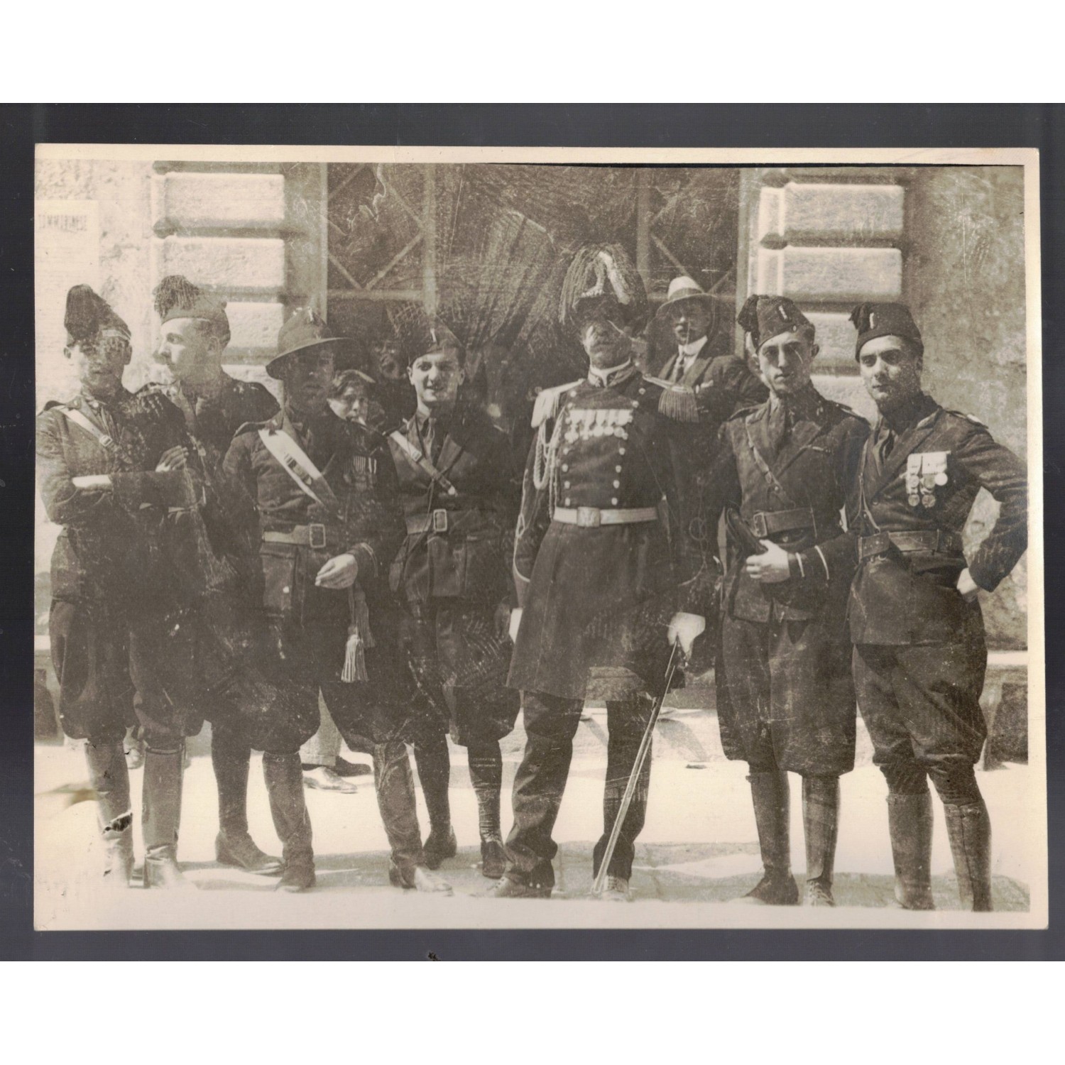 Photos of Hierarchs and Militants of the San Marino Fascist Party