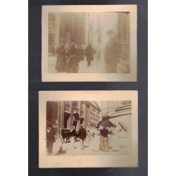 Coppia di foto scattate a Parma 1894