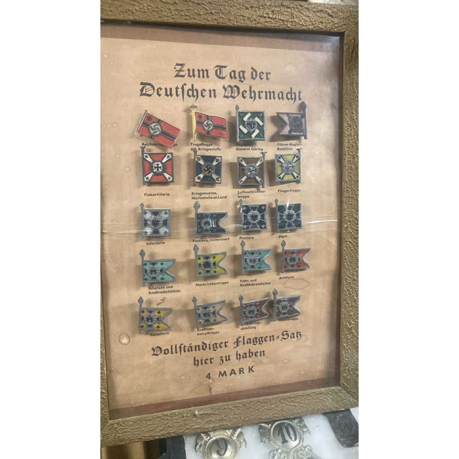 WHW Serie completa delle bandiere da combattimento dell Esercito Tedesco anni 30/40