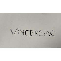 Office stamp " VINCEREMO "WE WILL WIN